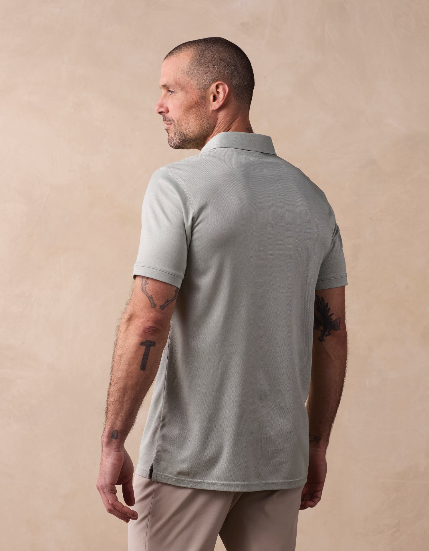 Men | Performance Pique Polo | Juniper