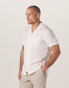 Men | Freshwater Camp Shirt | Oasis Ivory