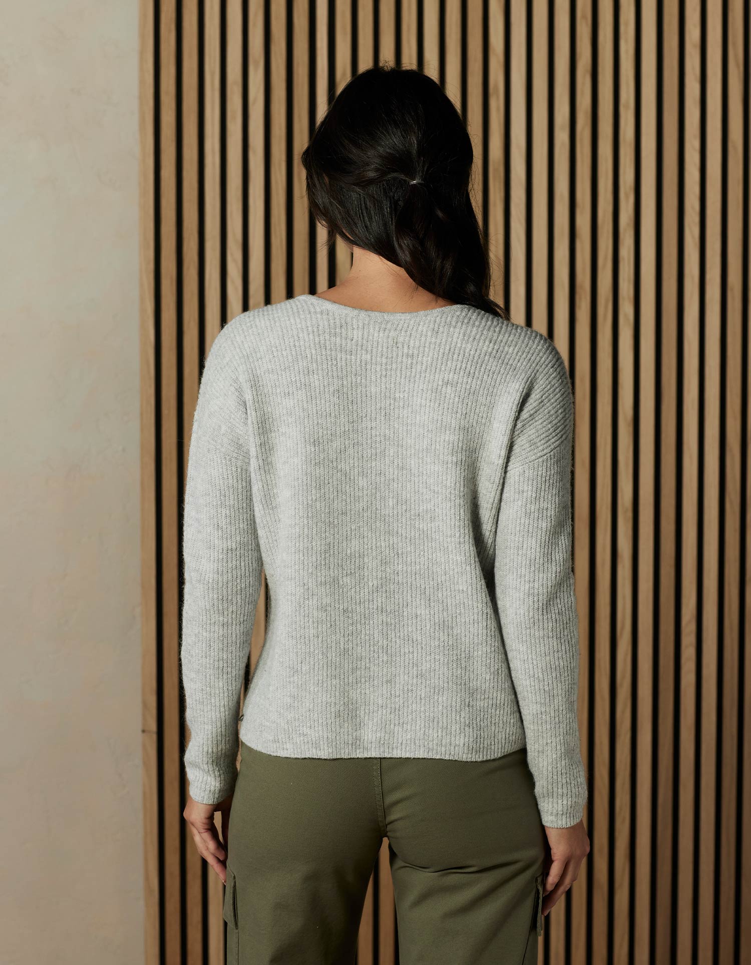 Women | Marianna Cardigan Top | Grey