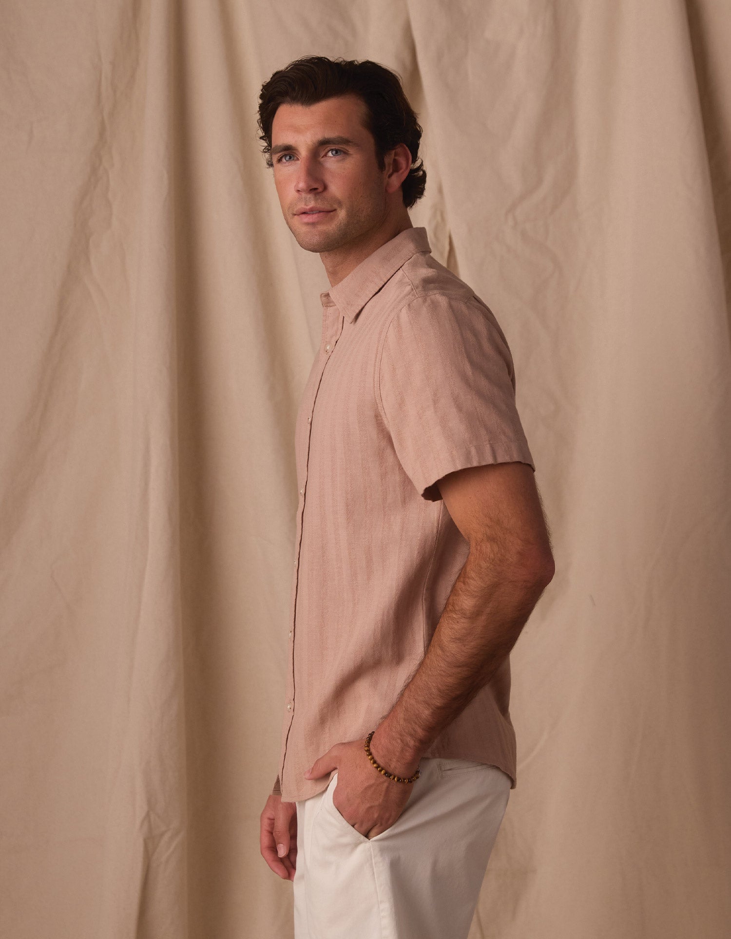 Men | Freshwater Everyday Shirt | Flax