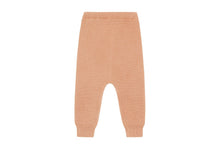 Organic Knit Trousers | Pink Quartz - Mineral Dye