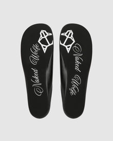 Womens | Pippa Leather Flat | Black