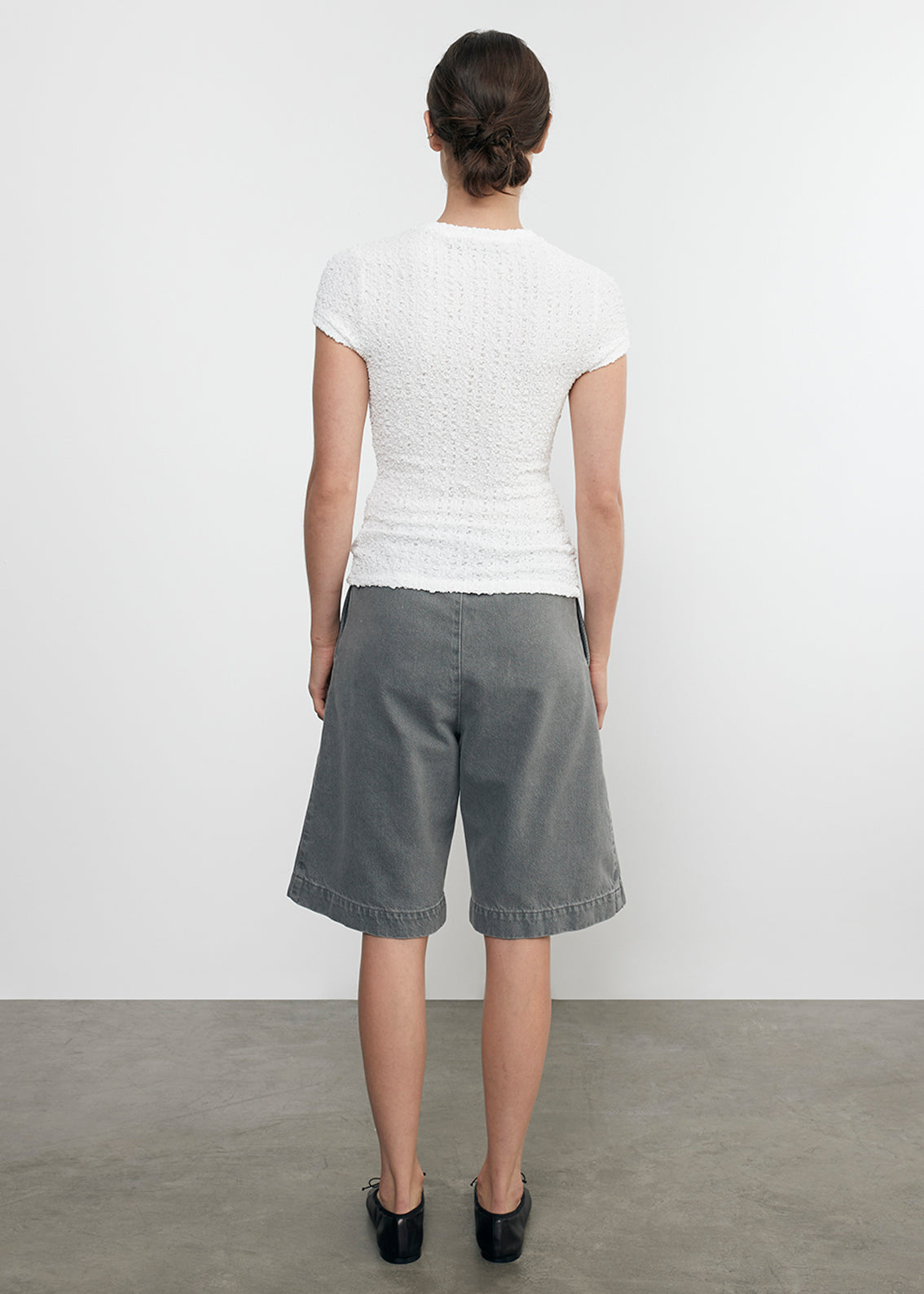 Puckered Cap Sleeve | Undyed