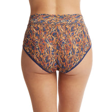 Signature Lace French Brief | Wild About Blue (Animal Print)