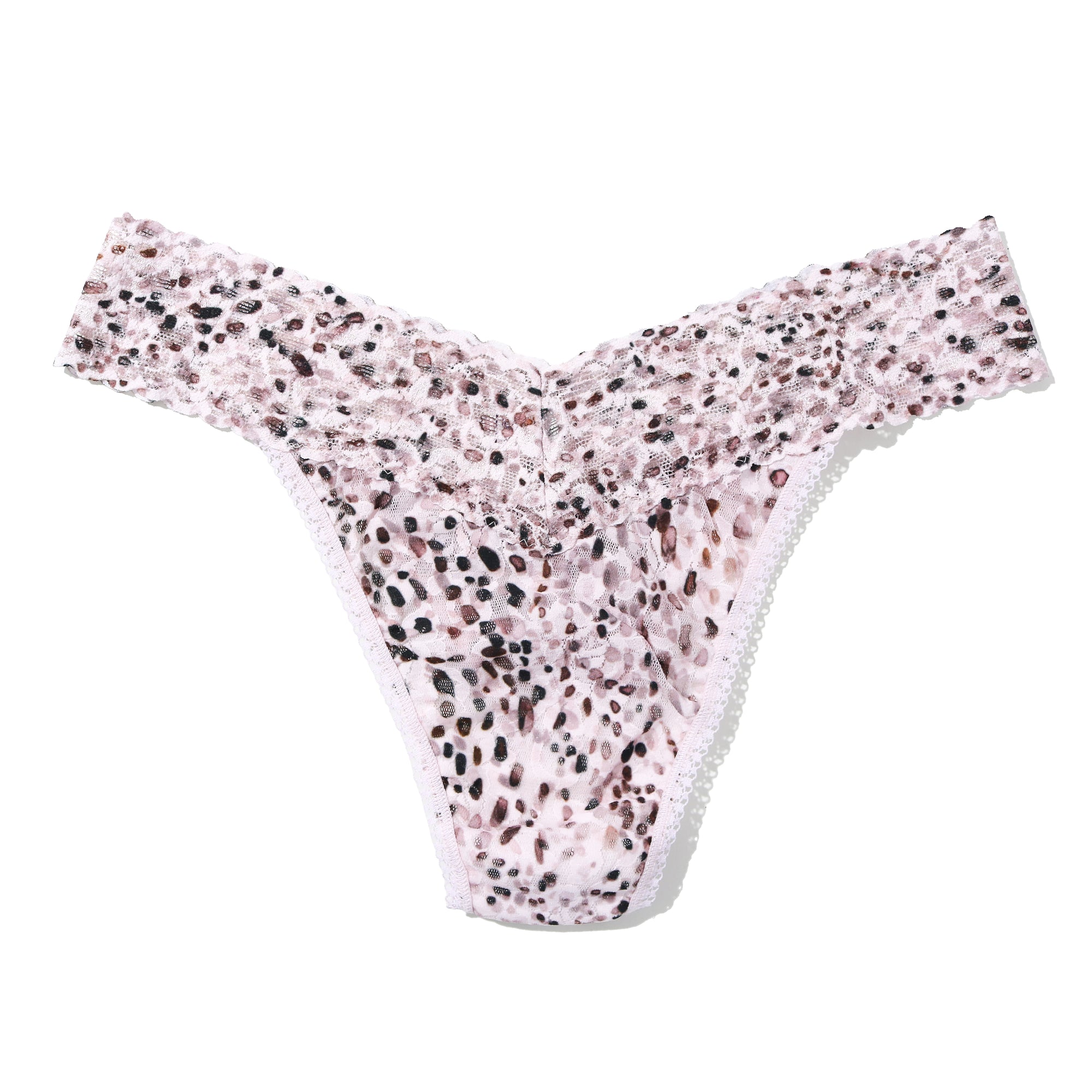 Signature Lace Original Rise Thong | Unconventional (White)
