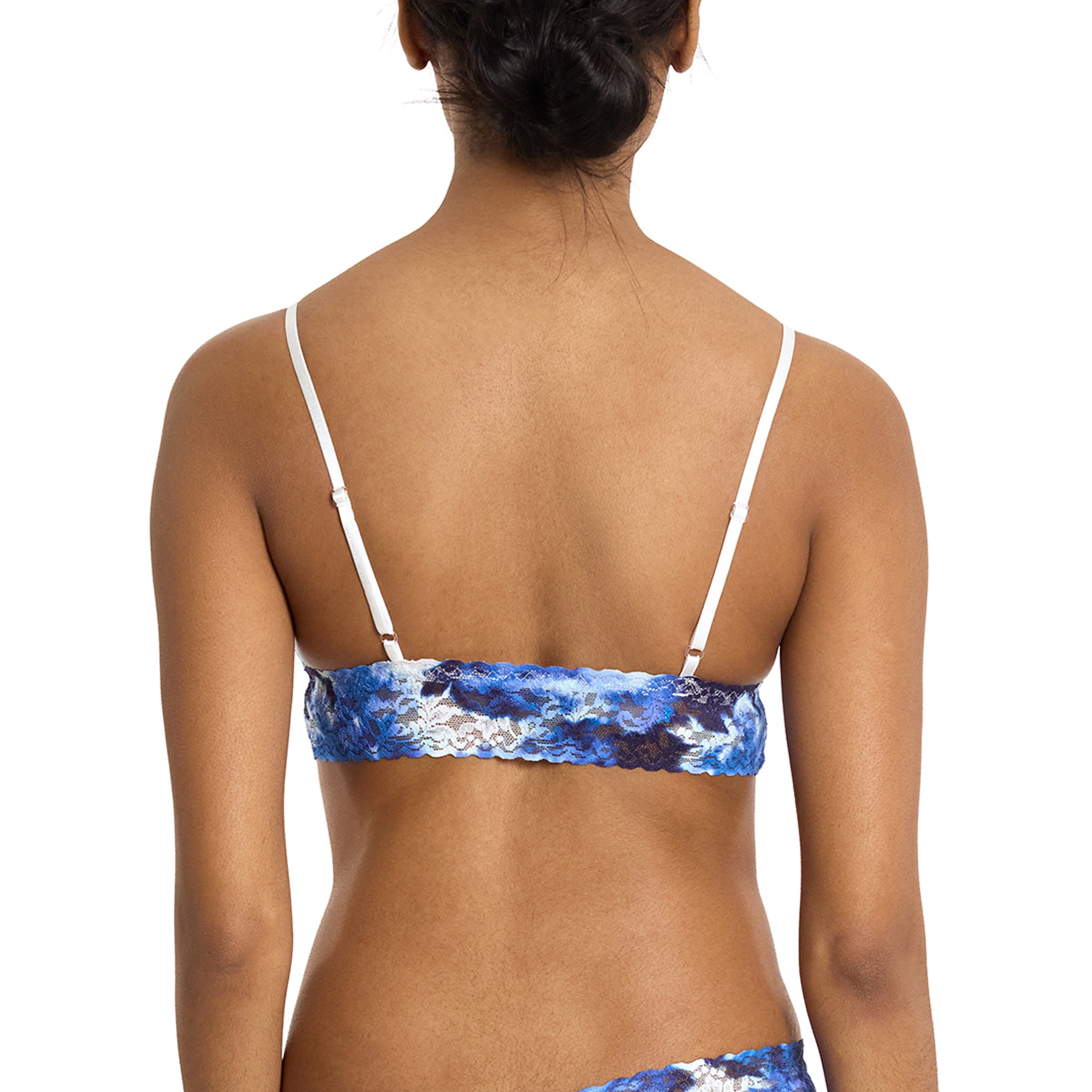 Signature Lace Padded Bralette | Such A Blur (Blue)