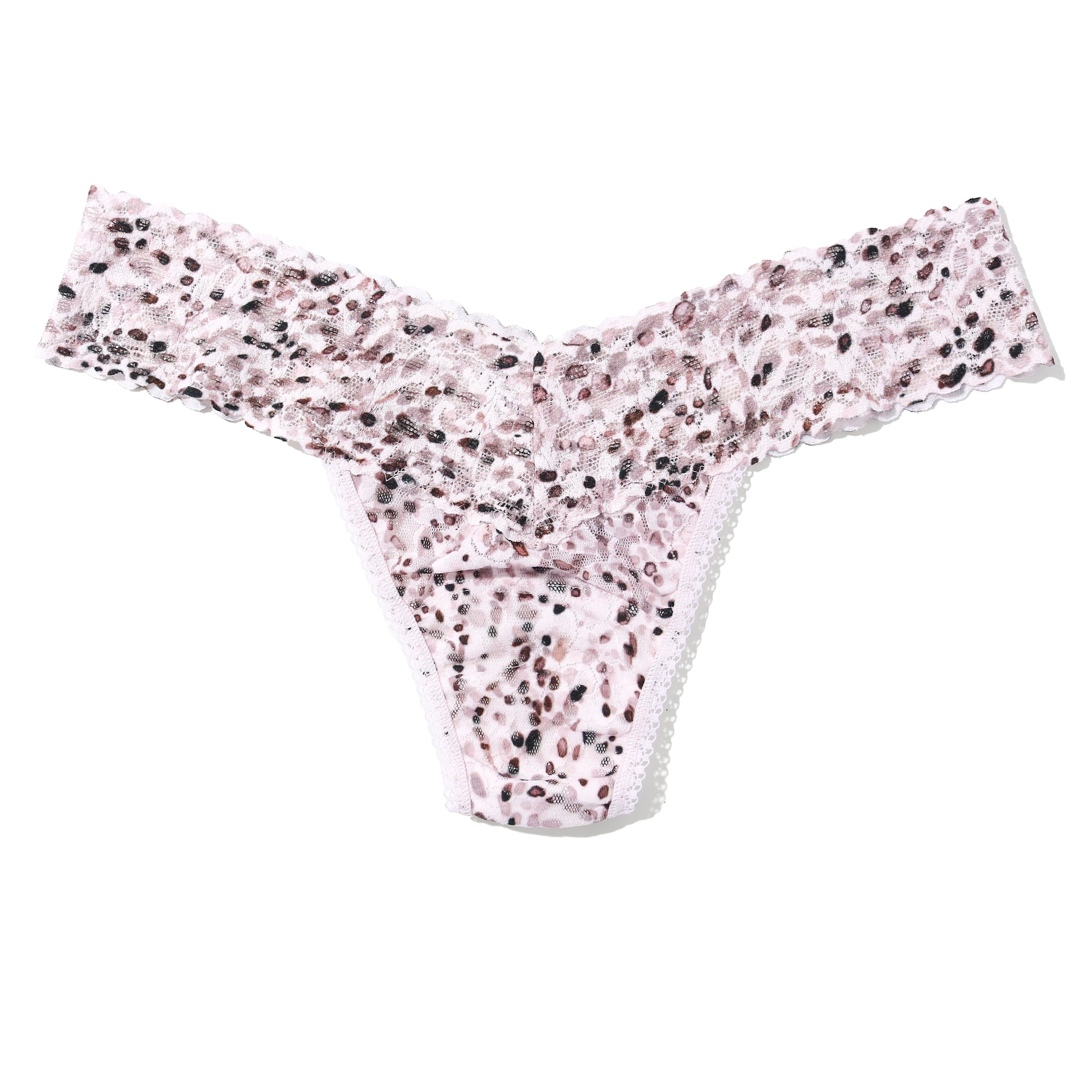 Signature Lace Low Rise Thong | Unconventional (White)