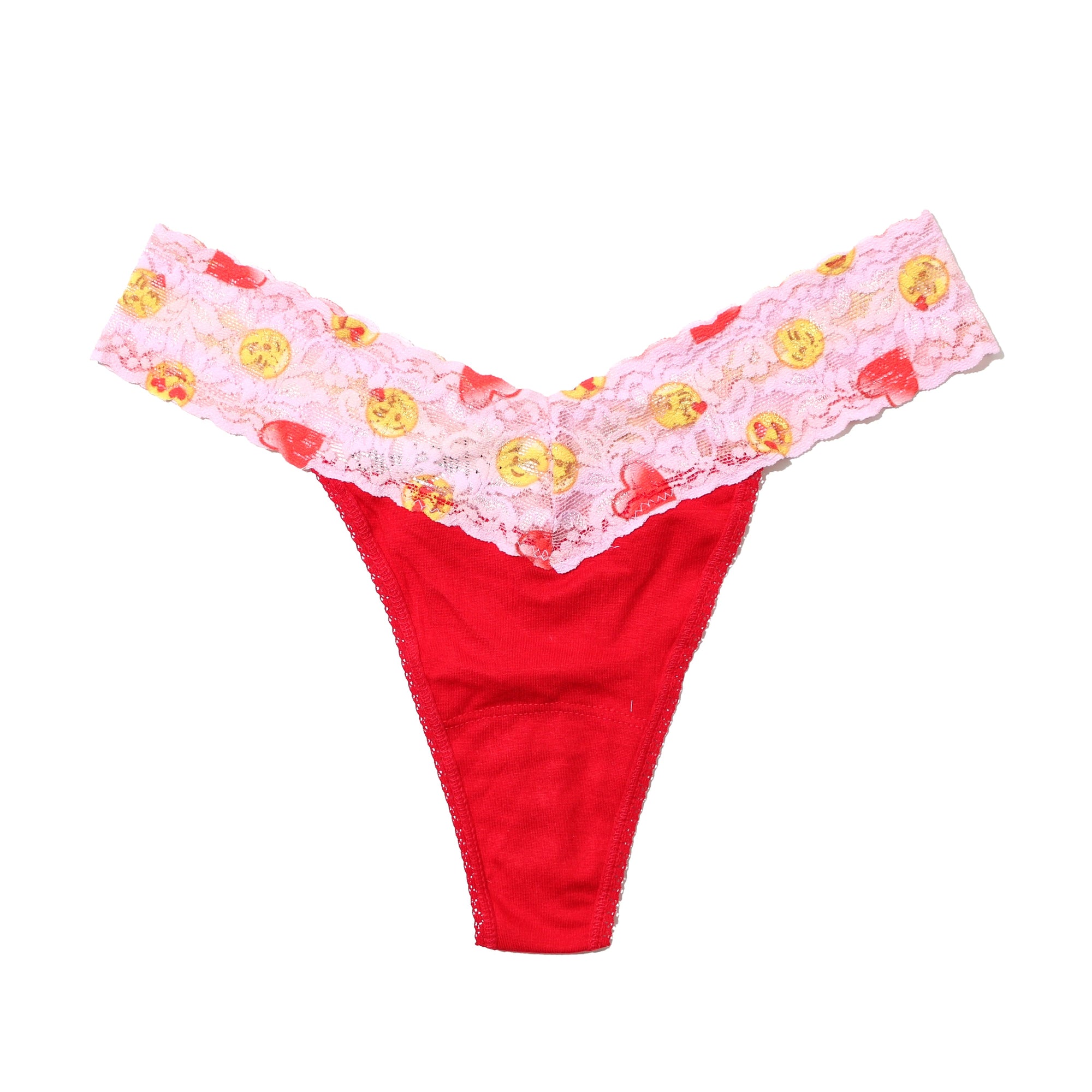 Modal Original Rise Thong | Red x Love Note