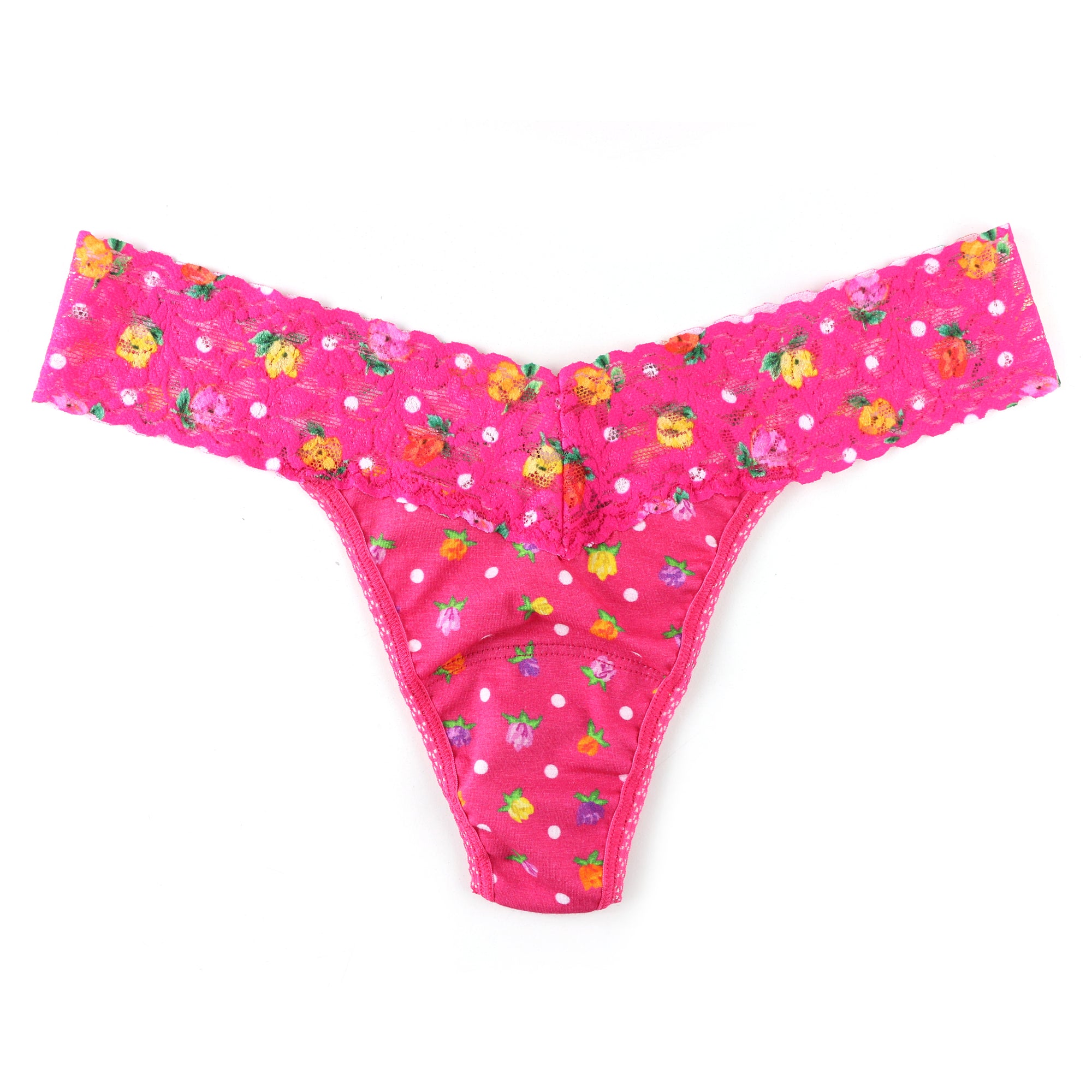 Cotton Low Rise Thong | Heidi