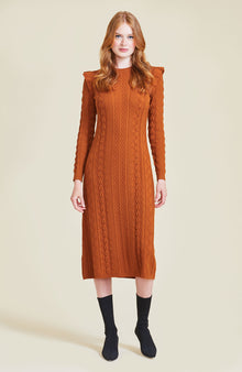 Pointelle Knit Dress | Ginger