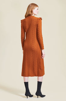 Pointelle Knit Dress | Ginger