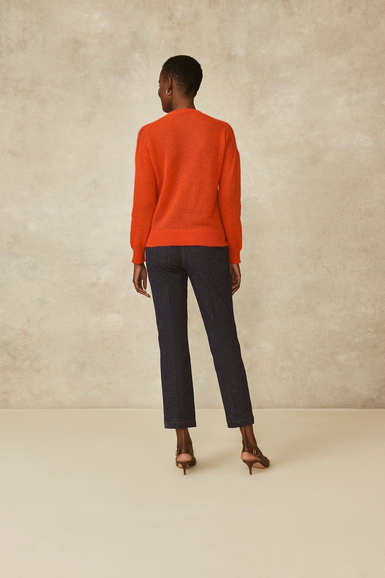 Mohair Knit | Vermillion