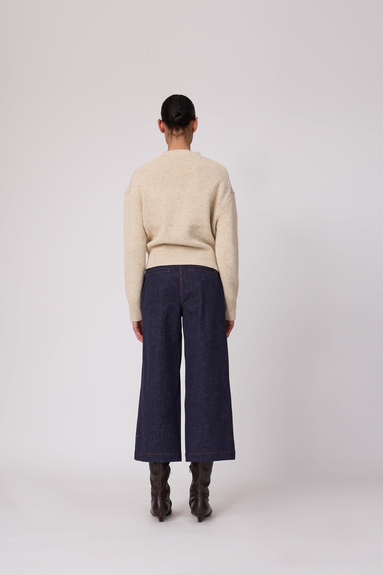 Stretch Denim Margo Pant | Midnight