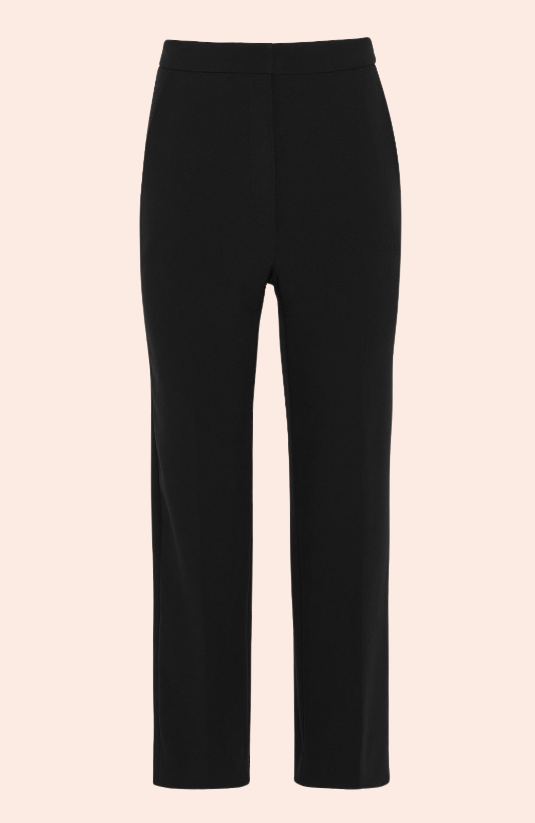 Stretch Crepe Erin Pant | Black