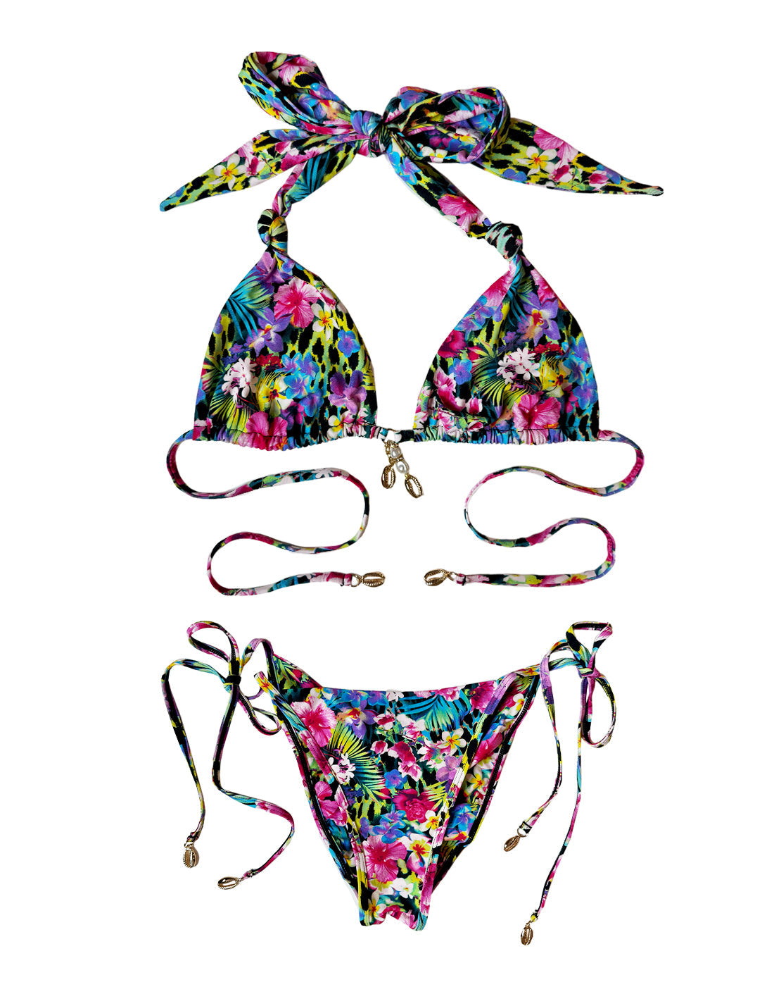 Audrey Skimpy Tie Side | Animal Print
