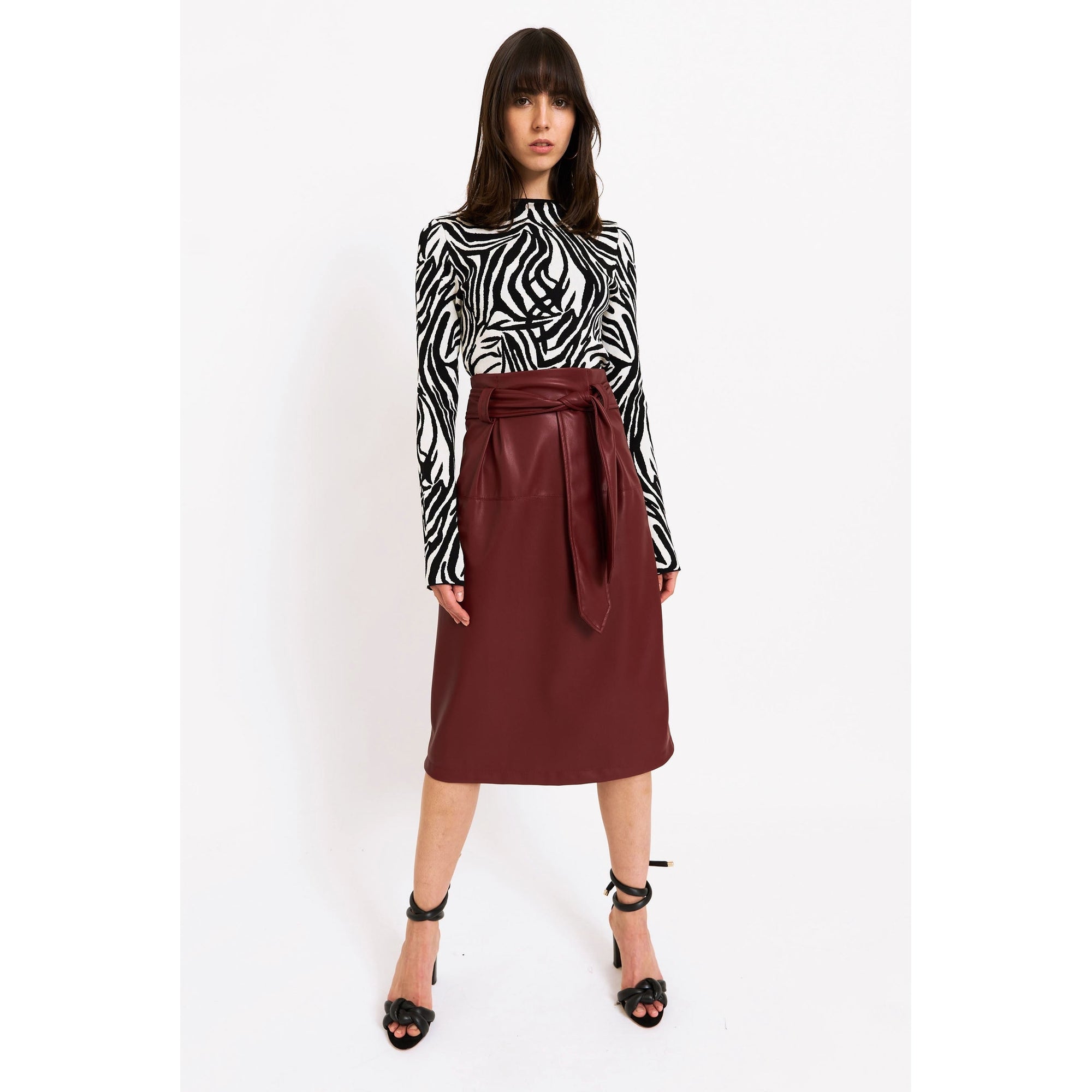 Paola Skirt | Carmine