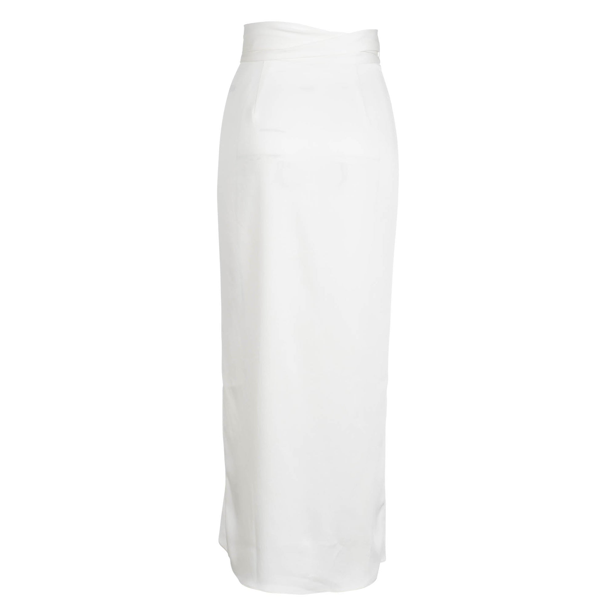 Wrap Midi Skirt | Ivory