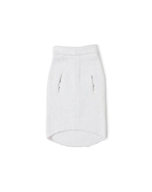 Pet | Cozychic Longhorn Skull Sweater | Cream-Dark Brown