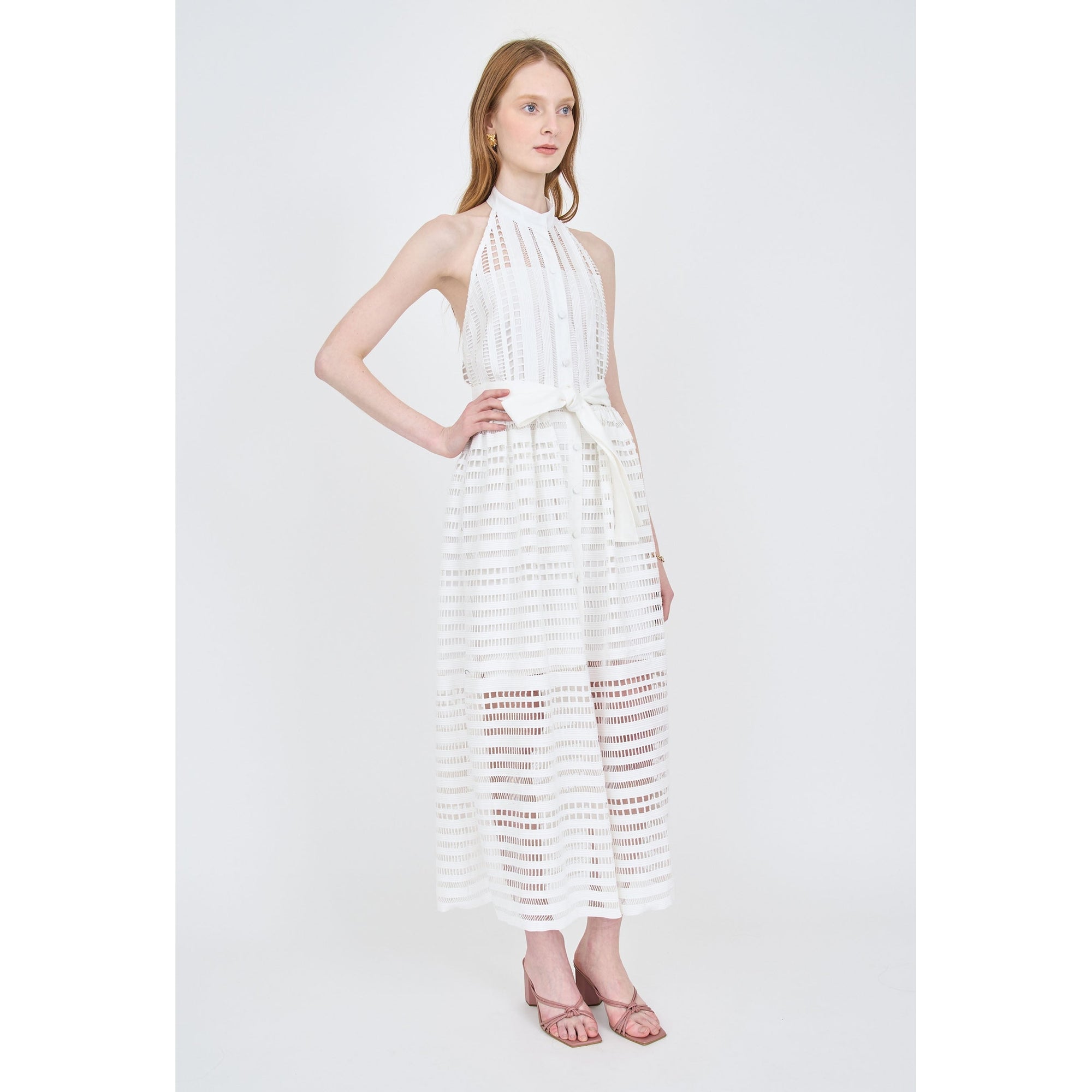 Phoebe Dress | White