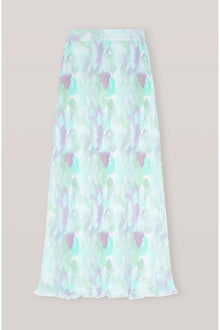 Pleated Maxi Skirt | Bright White