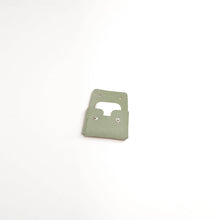 Suede Kuai Small Pouch | Sage