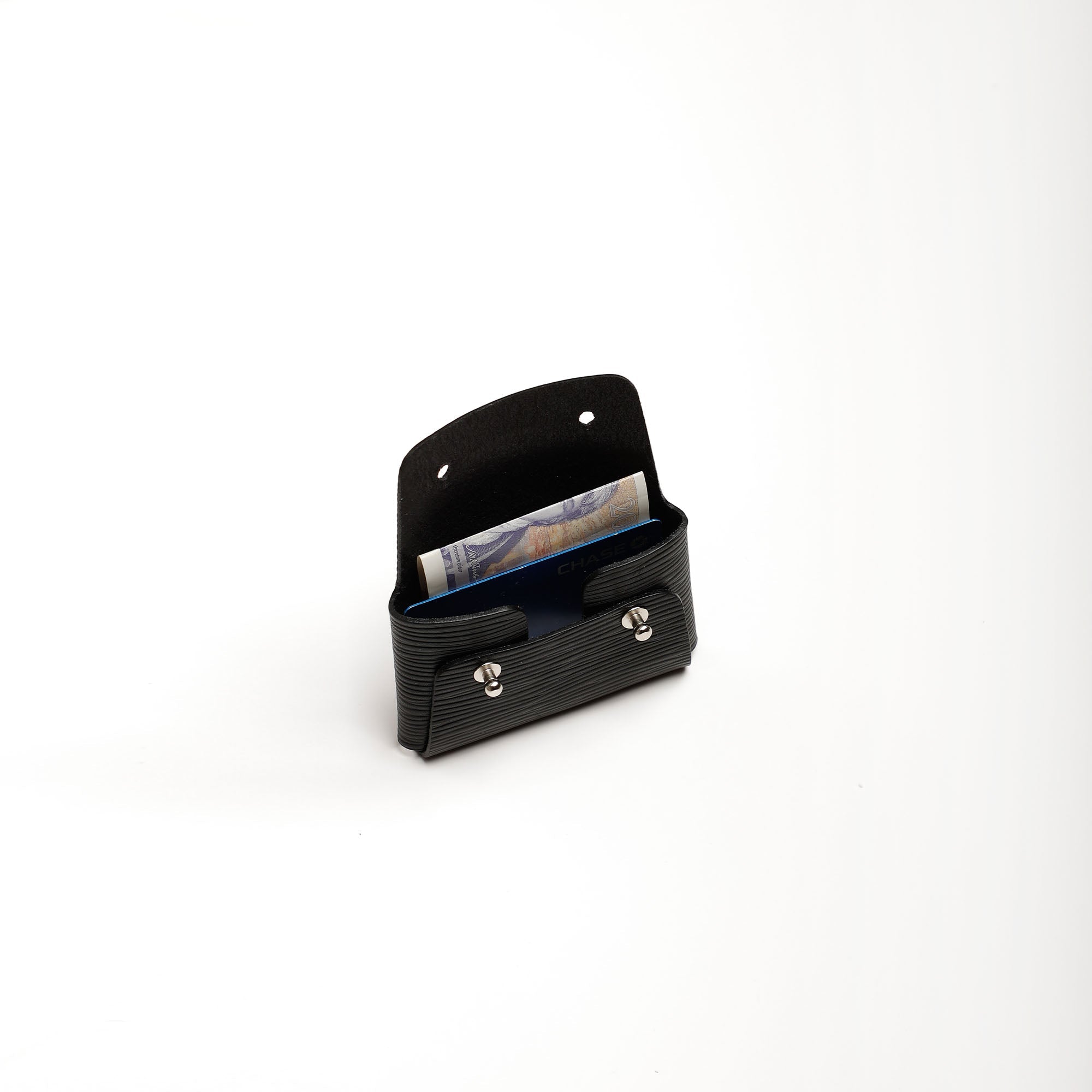 Wavy Kuai Small Pouch | Black