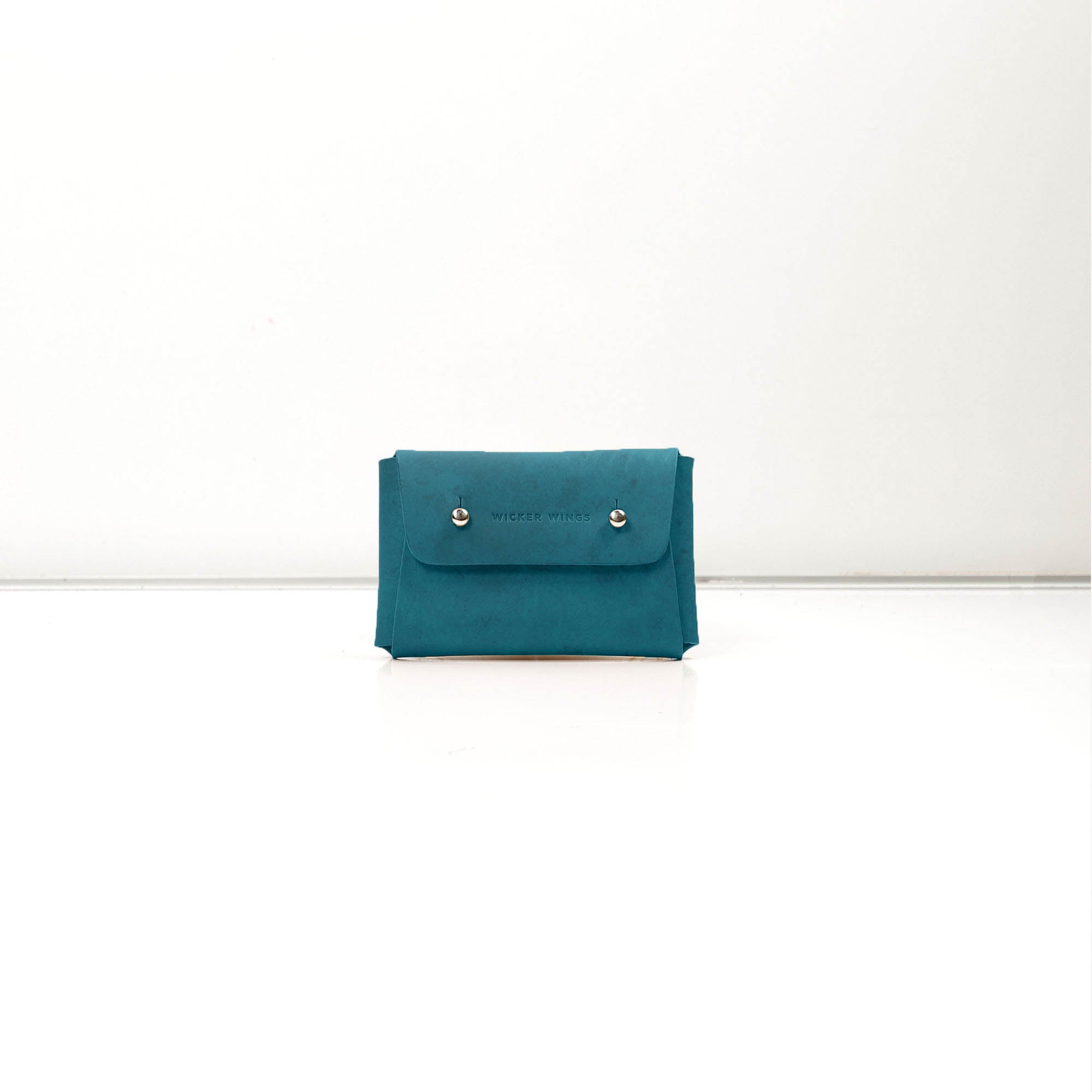 Suede Kuai Small Pouch | Teal