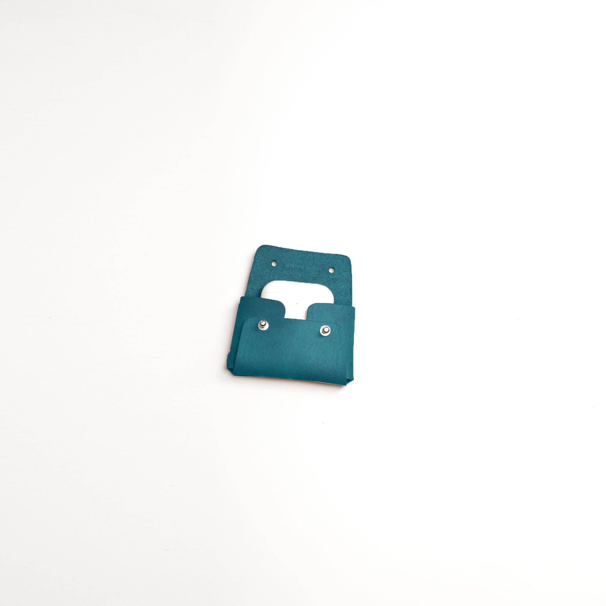 Suede Kuai Small Pouch | Teal