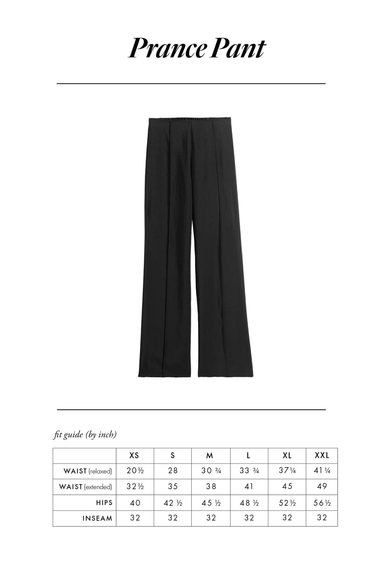 Prance Pant | Black