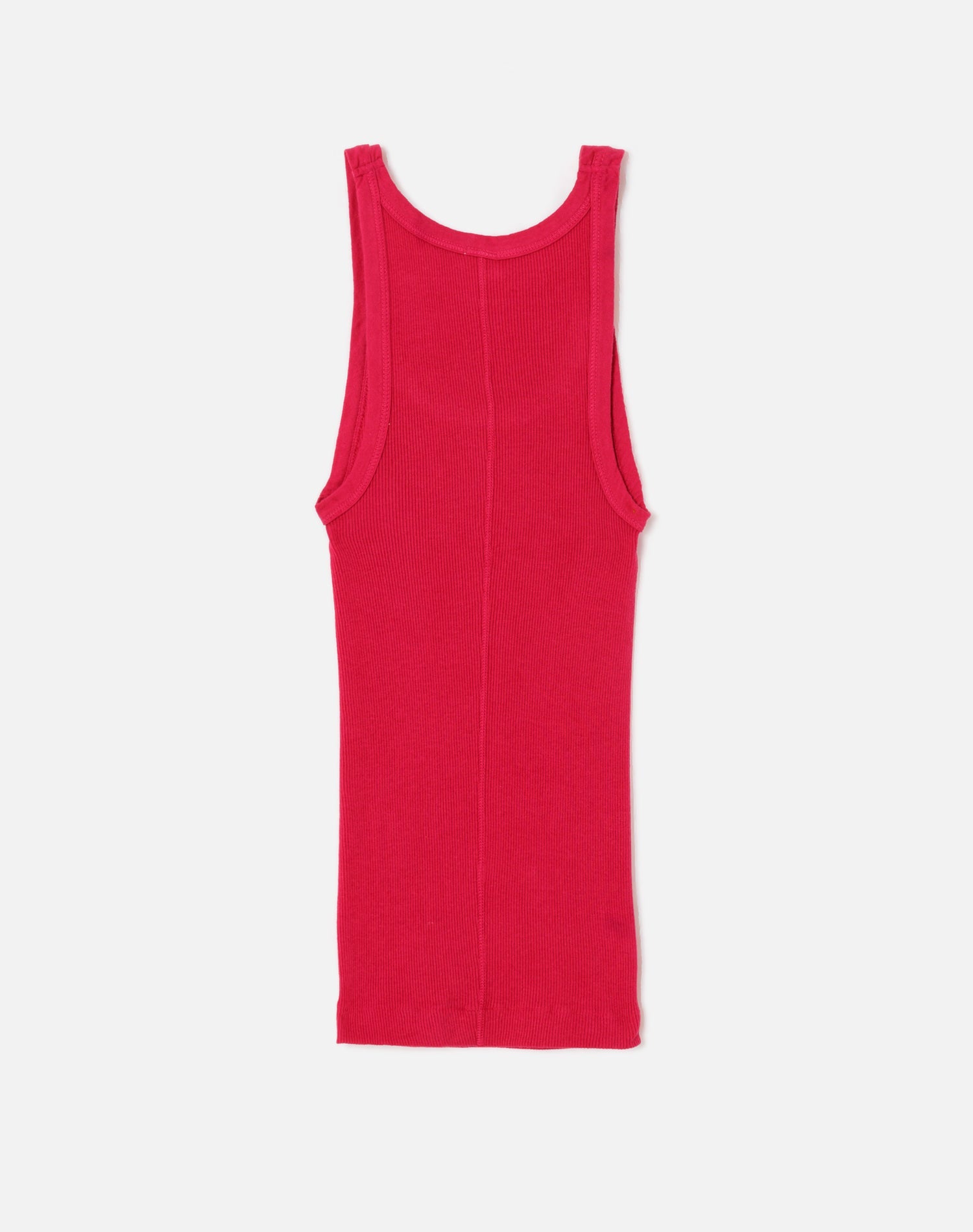 Hanes Ribbed Tank | Dragon Fruit