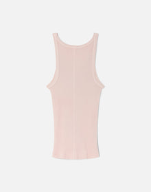 Womens | Hanes Ribbed Tank | Peony