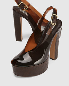 Womens | Rare TPU Heel | Brown