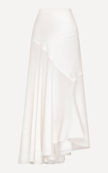 Ratio Bias Skirt | Ivory