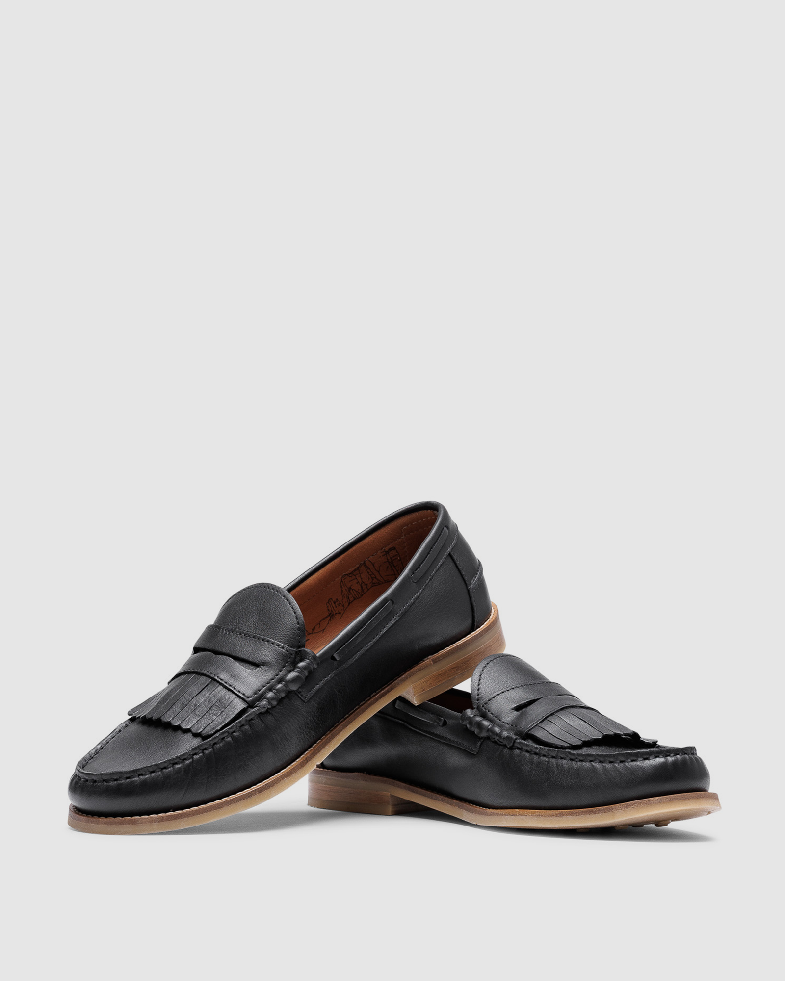 Mens | Ravello Leather Loafer | Black