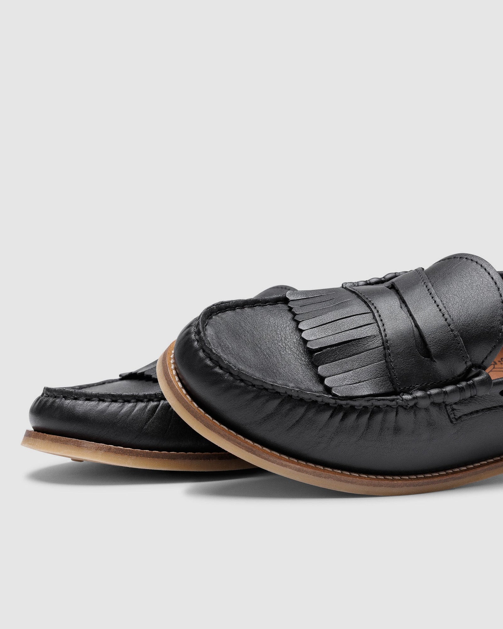 Mens | Ravello Leather Loafer | Black