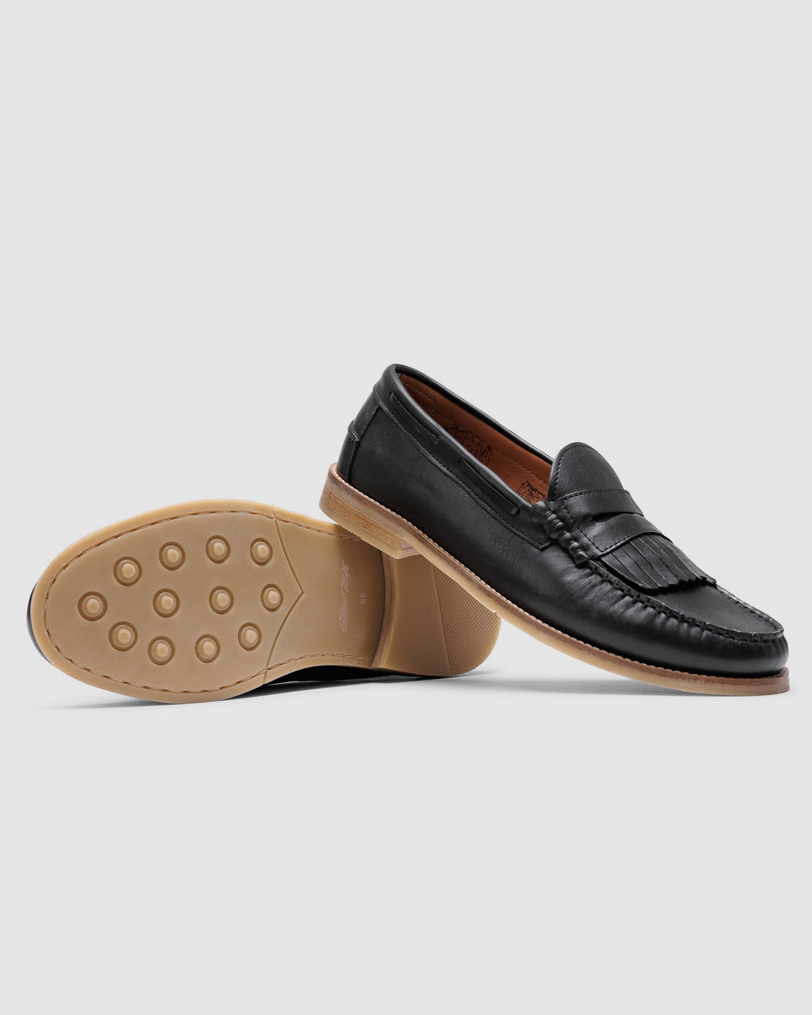 Mens | Ravello Leather Loafer | Black