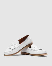 Mens | Ravello Leather Loafer | White