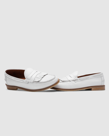 Mens | Ravello Leather Loafer | White
