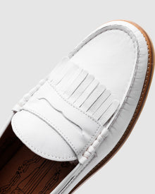 Mens | Ravello Leather Loafer | White