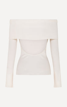 Ravine Rib Top | Ivory