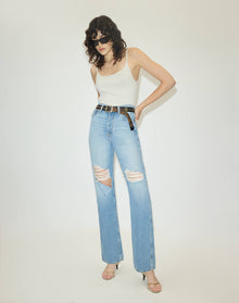 Womens | 90s High Rise Loose | Breaker Blue