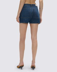 Womens | The Bender Short | Rustic Indigo
