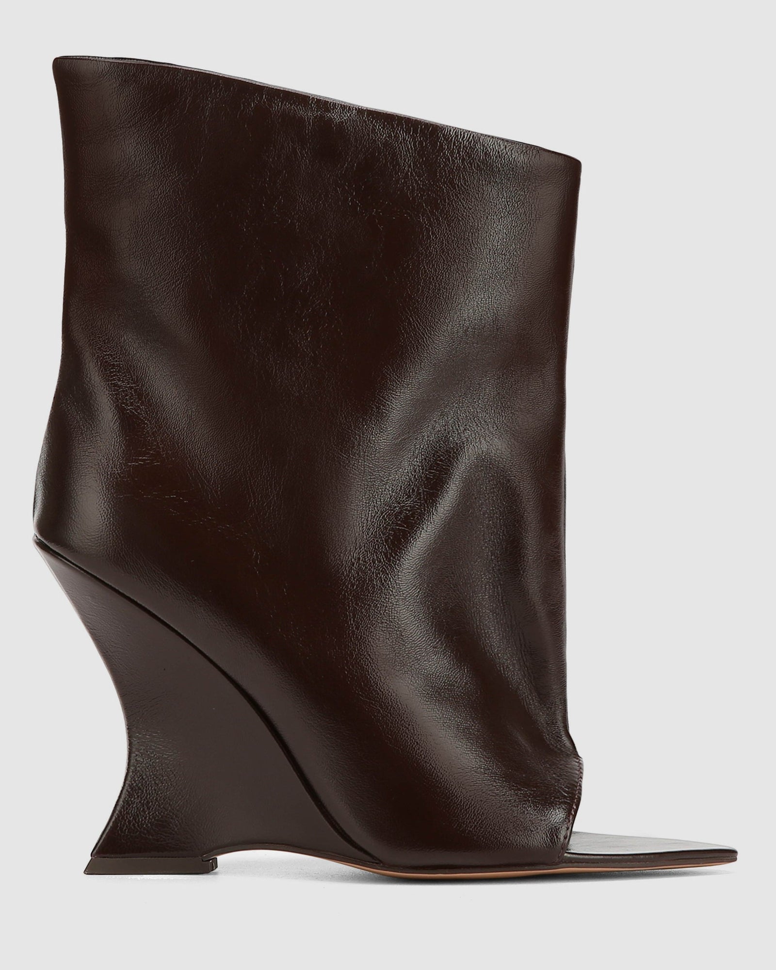 Womens | Reptile Leather Boot | Brown
