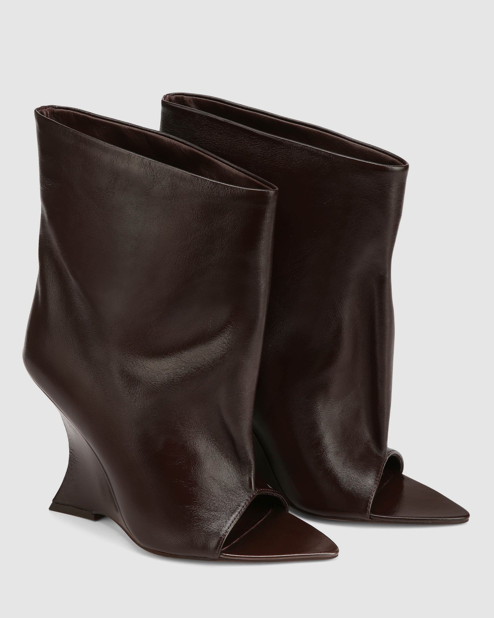 Womens | Reptile Leather Boot | Brown