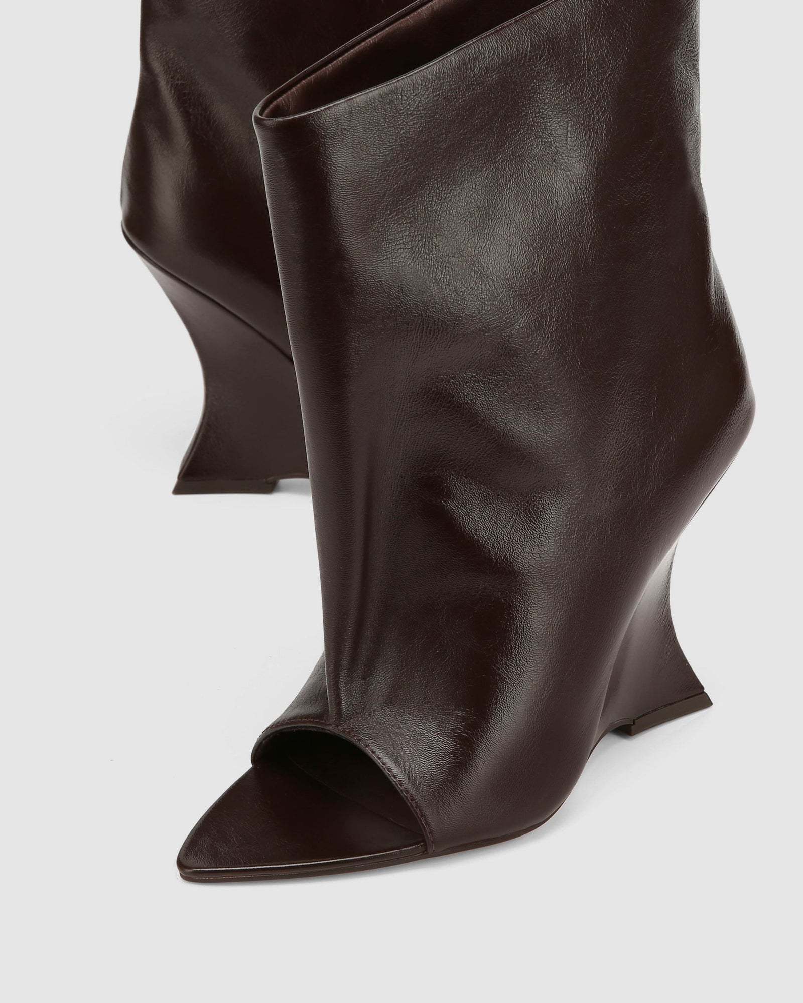 Womens | Reptile Leather Boot | Brown
