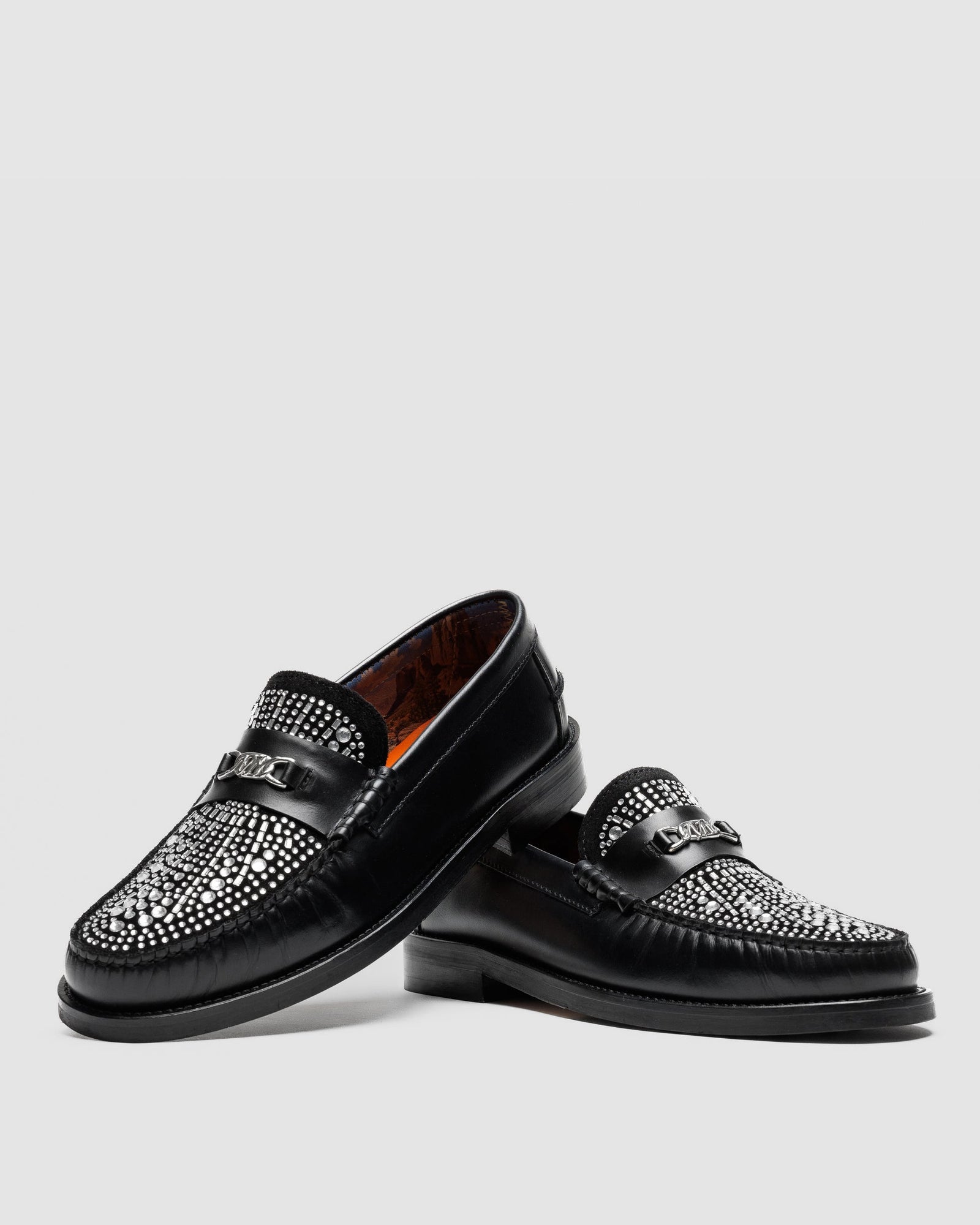 Mens | Roma Diamond Loafer | Black
