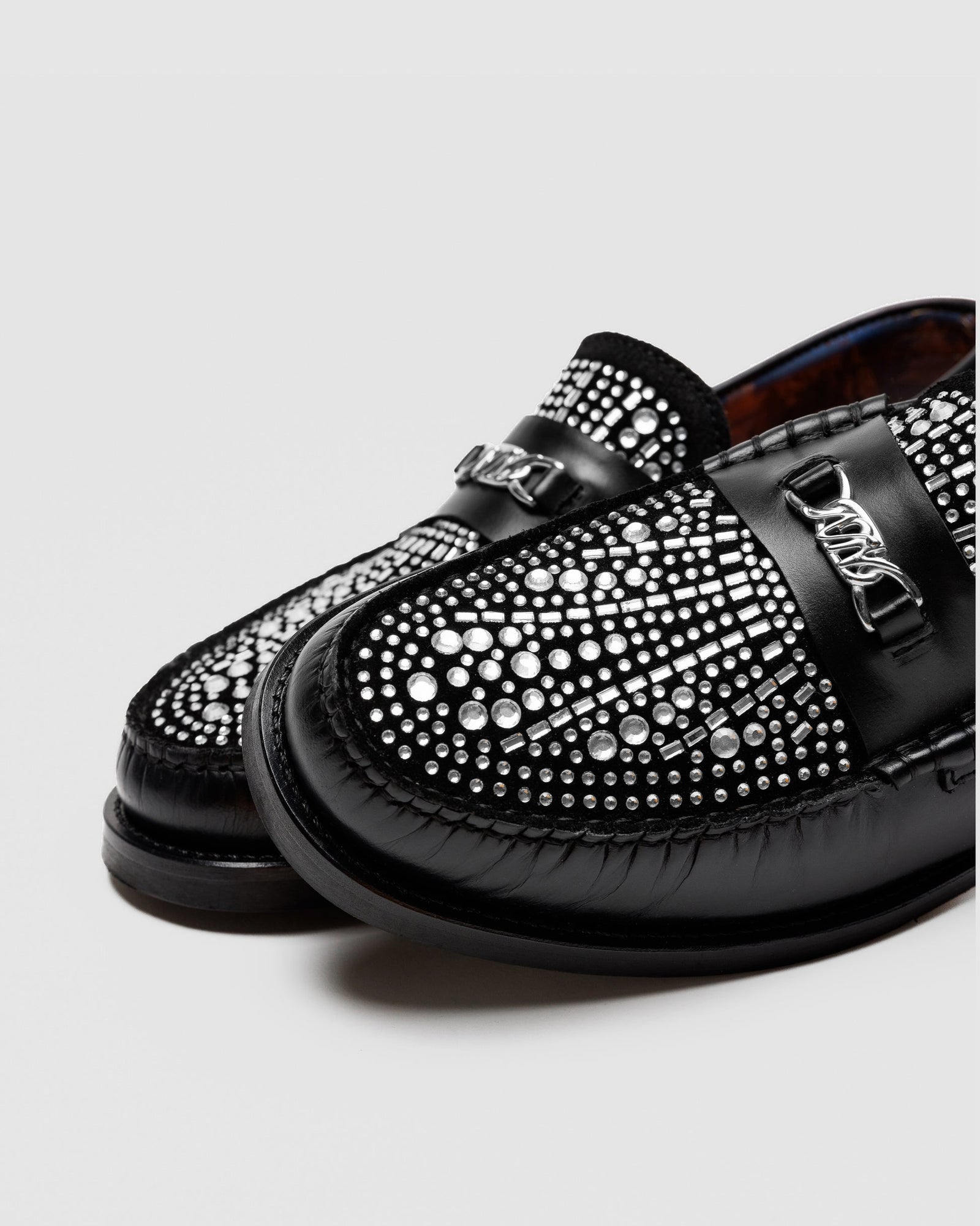 Mens | Roma Diamond Loafer | Black