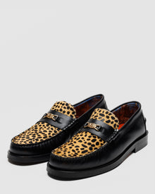 Mens | Roma Hair Snuff Loafer | Leopard