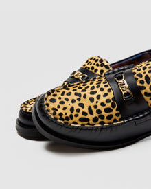 Mens | Roma Hair Snuff Loafer | Leopard