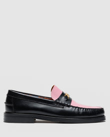 Mens | Roma Leather Loafer | Pink